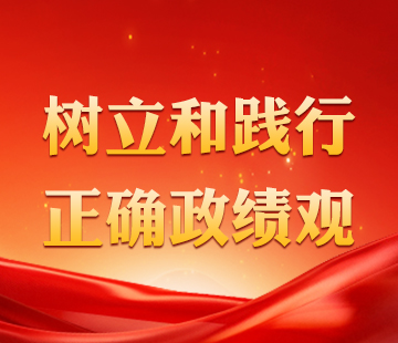 树立和践行正确政绩观学习教育